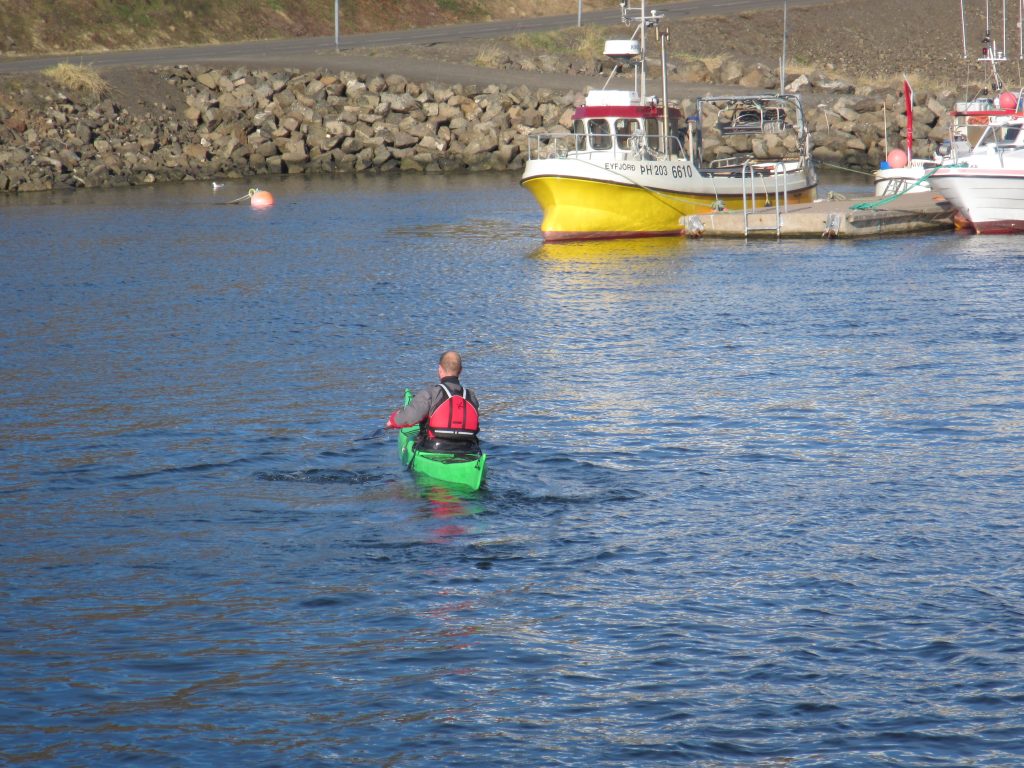 Test run in Grenivík Harbor